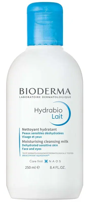 Bioderma Hydrabio Latte Detergente Idratante Pelli Sensibili 250 ml