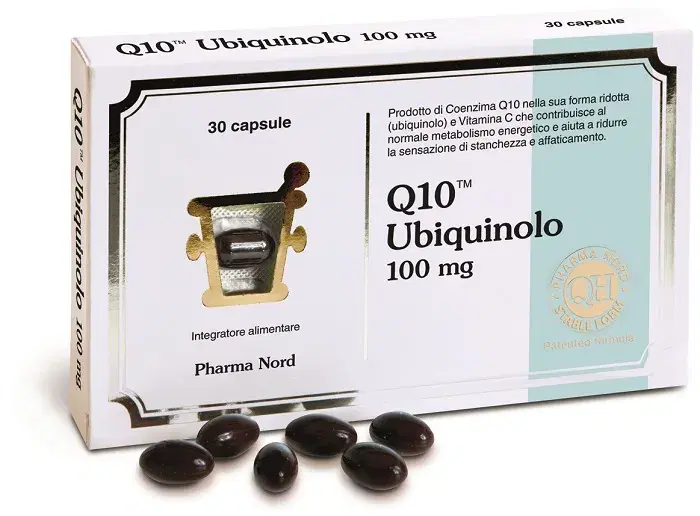 Bio Attivo Ubiquinolo Q10 Integratore 30 Capsule