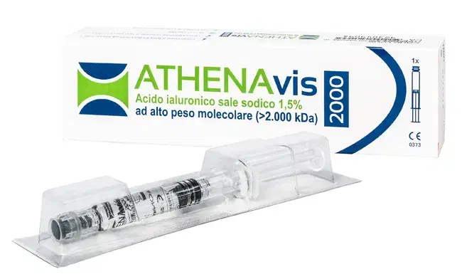 AthenaVis 2000 1 Fiala-Siringa Monouso 2ml