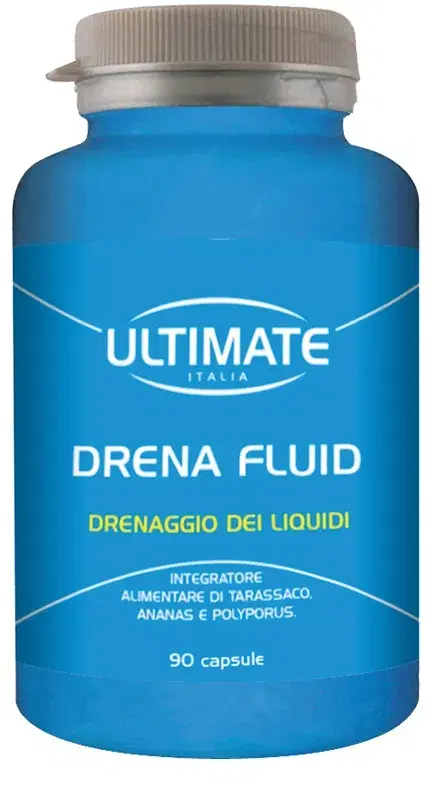 Ultimate Italia Drena Fluid Integratore 90 Capsule