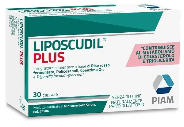 Liposcudil Plus Integratore per il Colesterolo 30 capsule
