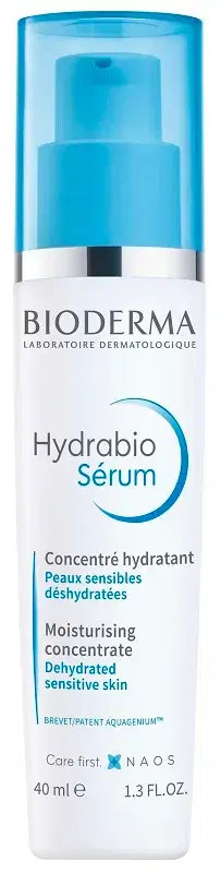 Bioderma Hydrabio Serum Siero Viso Idratante Lenitiva per Pelli Sensibili 40 ml