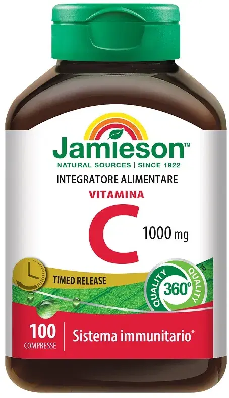 Jamieson Vitamina C1000 Integratore Per Il Sistema Immunitario 100 Compresse