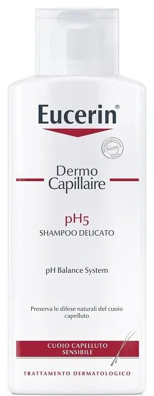 Eucerin DermoCapillaire Ph5 Shampoo Delicato per Cuoio Sensibile 250 ml