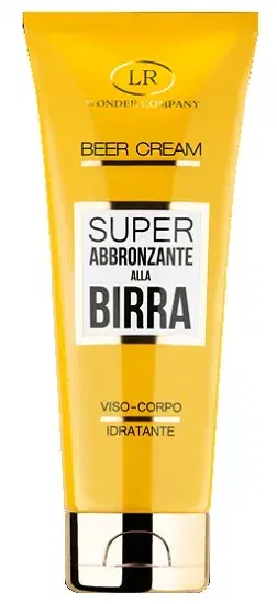 Beer Cream Superabbronzante alla Birra Viso e Corpo 100 ml