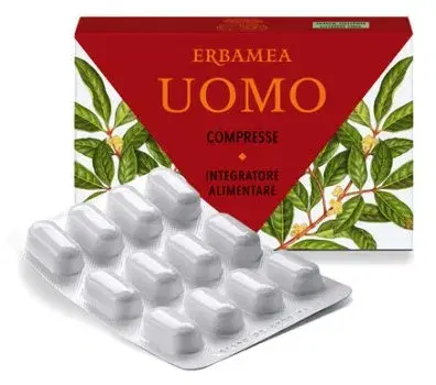 Erbamea Uomo Integratore Alimentare Energizzante Tonificante 24 Compresse
