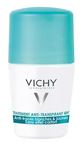 Vichy Deodorante Roll-on Anti-traspirante 48H Anti-tracce 50 ml
