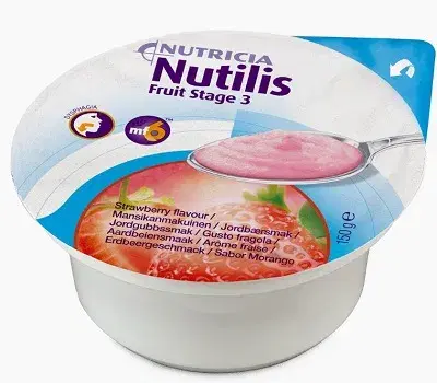 Nutilus Fruit Stage 3 Integratore Nutrizionale Gusto Fragola 3 Vasetti 150 g