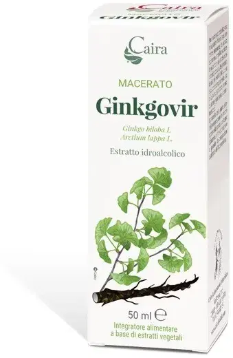 GinkgoVir Macerato Caira Gocce per la Circolazione 50 ml