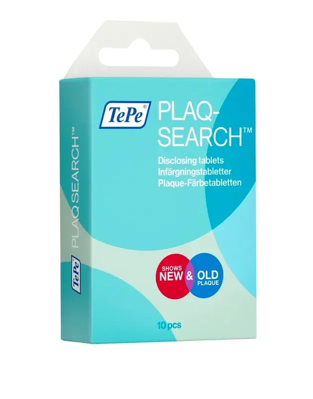 TePe PlaqSearch Compresse Per Individuare La Placca 10 Pezzi