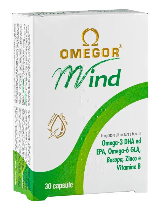 U.g.a. Nutraceuticals Omegor Mind 30 Capsule Molli