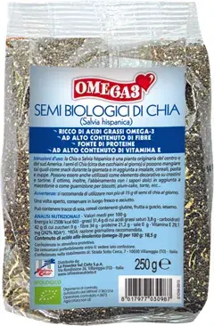 La Finestra Sul Cielo Omega 3 Semi Di Chia Bio 250g