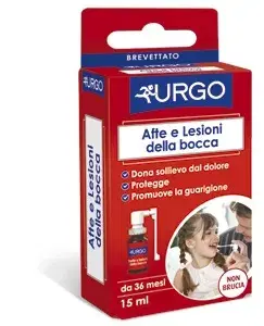 Agave Urgo Spray Cura Afte e Lesioni Della Bocca 15 ml