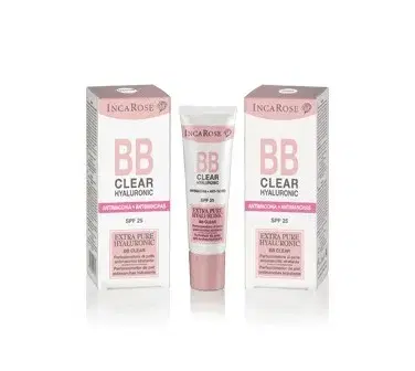 Incarose BB Crema Clear con Acido Ialuronico Medio SPF25 30 ml