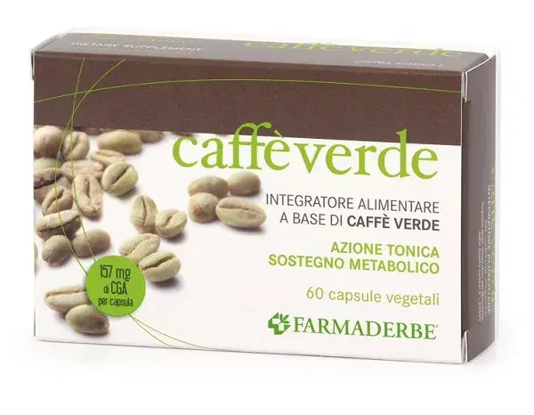 Farmaderbe Caffe Verde Integratore Drenante 60 Capsule