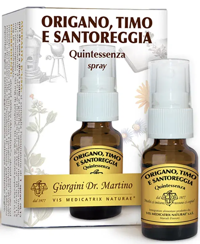 Origano Timo Santoreggia Olio Essenziale Puro 15ml