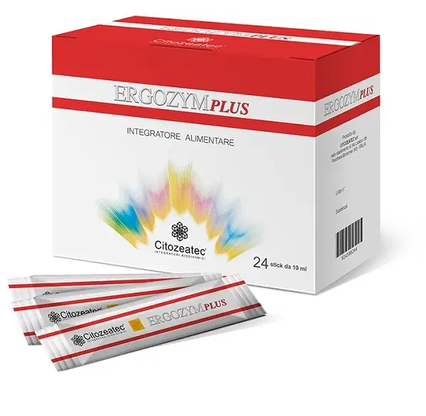 Ergozym Plus Integratore Energetico 24 Stick monodose Da 10 ml