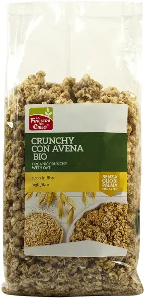 La Finestra sul Cielo Crunchy Con Avena Bio 375 g