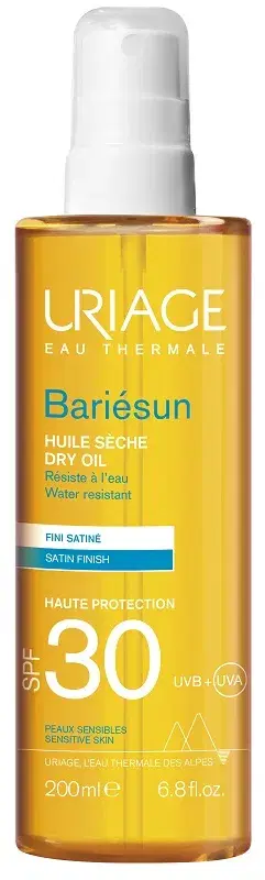 Uriage Bariesun Olio Secco Spray Protezione Alta Corpo Capelli SPF30 200 ml