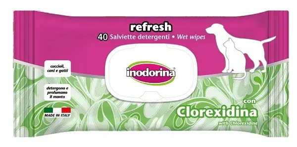 INODORINA SALVIETTE CLOREXIDIN
