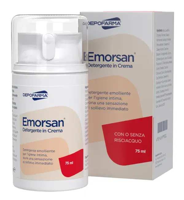 Emorsan Detergente Intimo in Crema Lenitivo 75 ml