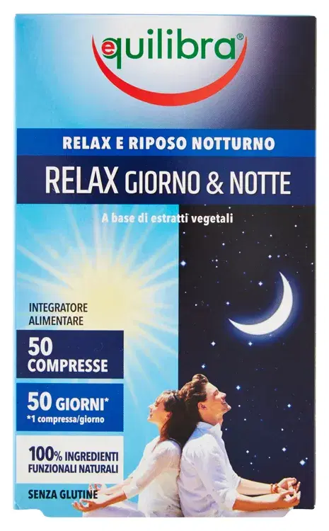 Relax Giorno e Notte 50 Compresse per Sonno e Relax