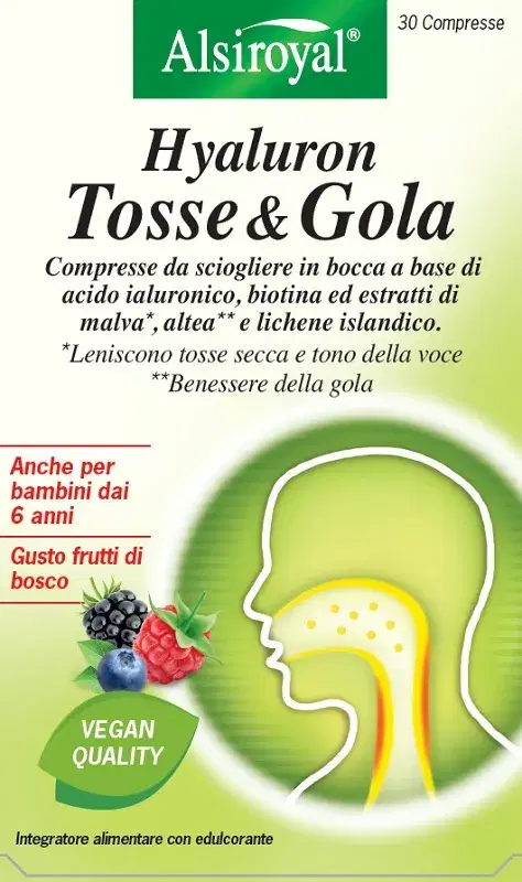 Hyaluron Tosse & Gola 30 Compresse