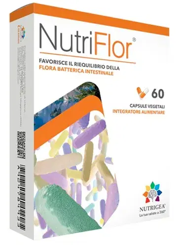 Nutrigea Nutriflor Blister 60 Capsule Astuccio 30,9 G Nuova Formula