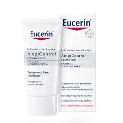 Eucerin AtopiControl Crema Lenitiva Viso 12% Omega per Pelli Atopiche 50 ml