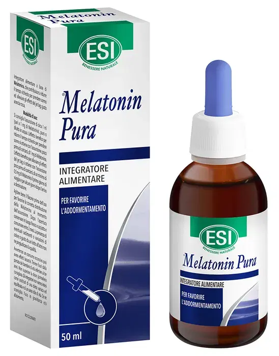 Esi Melatonin Pura Integratore Alimentare in Gocce per favorire il Sonno 50 ml