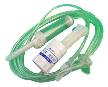 Farmacare Deflussore Fleboclisi Con Regolatore Di Flusso Da 5ml/h A 250ml/h