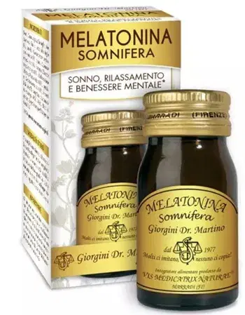 Dr. Giorgini Melatonina Somnifera Integratore Per il Sonno 60 Pastiglie