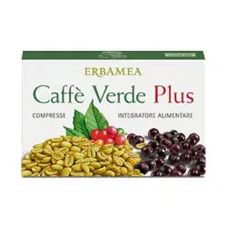 Erbamea Caffè Verde Plus Integratore per il Sostegno Metabolico 24 Compresse