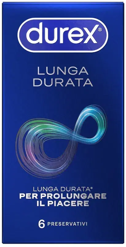 Durex Lunga Durata Preservativi Ritardanti 6 Pezzi