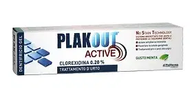 Emoform Plakout Active Dentifricio Gel 0,20% Trattamento D'Urto 75 ml