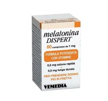 Melatonina Dispert Integratore per il Sonno e il Relax 60 Compresse da 1 mg