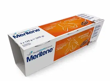 Nestle Meritene Forza e Vitalità Crema Cioccolato 3 Vasetti da 125 g