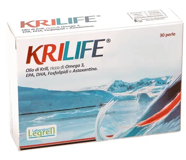 Krilife Integratore Alimentare Utile Per Apparato Cardiocircolatorio 30 Perle