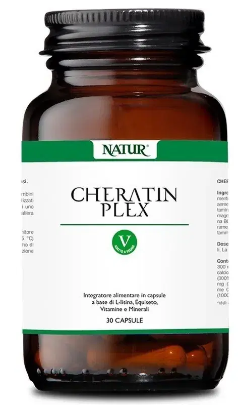 Cheratin Plex Integratore di Cheratina 90 Capsule Naturali