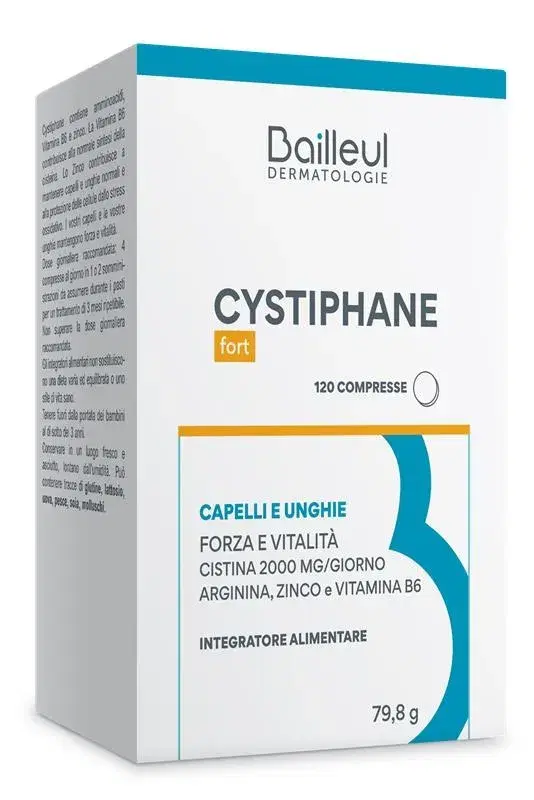 Cystiphane Integratore Alimentare Capelli e Unghie 120 Compresse