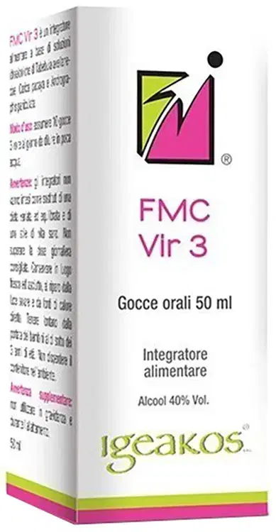 FMC Vir 3 Gocce Orali Integratore 50 ml