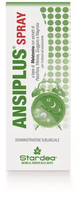 Ansiplus Spray Orale Integratore Sonno 20 ml