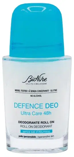 BioNike Defence Deo Ultra Care 48h Senza Sali d'Alluminio No alcool Roll-on 50ml