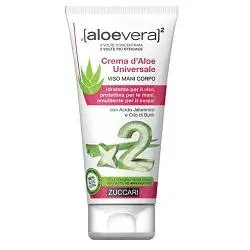 Zuccari Aloevera2 Crema d'Aloe Universale Viso Mani Corpo 75 ml