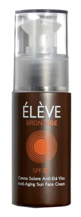 Élève Bronzage Crema Solare Protezione 30+ Anti-Età Viso 50