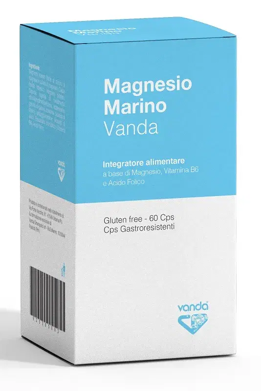 Vanda Magnesio Marino Integratore 60 Capsule