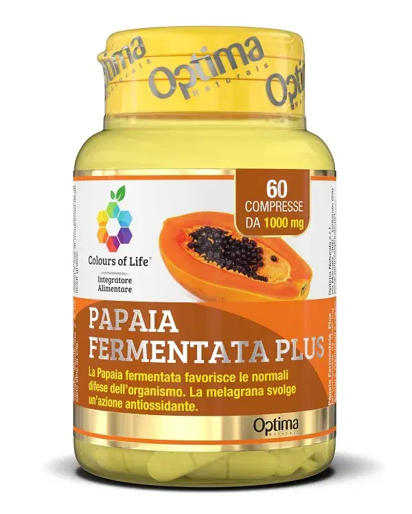 Optima Colours of Life Papaya Plus Integratore Antiossidante 60 Compresse