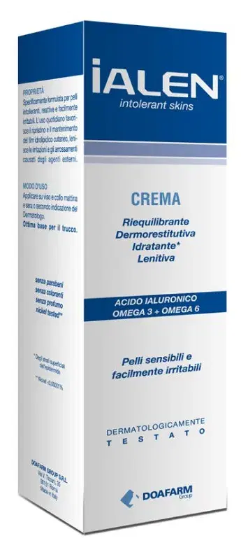 Ialen Crema Viso per Pelli Sensibili 200 ml
