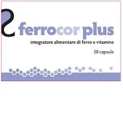 Ferrocor Plus Integratore Ferro E Vitamine 30 Capsule