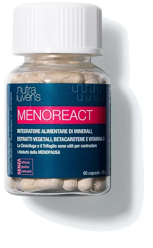 Miamo Nutraiuvens Menoreact Integratore per il Pre e Post Menopausa 60 Capsule